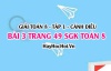 Giải bài 3 trang 49 Toán 8 Tập 1 SGK Cánh Diều